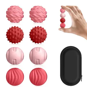 8Pcs Silicone Magnetic Balls Fidget Toys for Adults & Teens, Stress Relief Sensory Toys for Autism ADHD Anxiety,Fun Textures Gadgets,Office Desk Toy,Stocking Stuffers for Women Men Teen Gift
