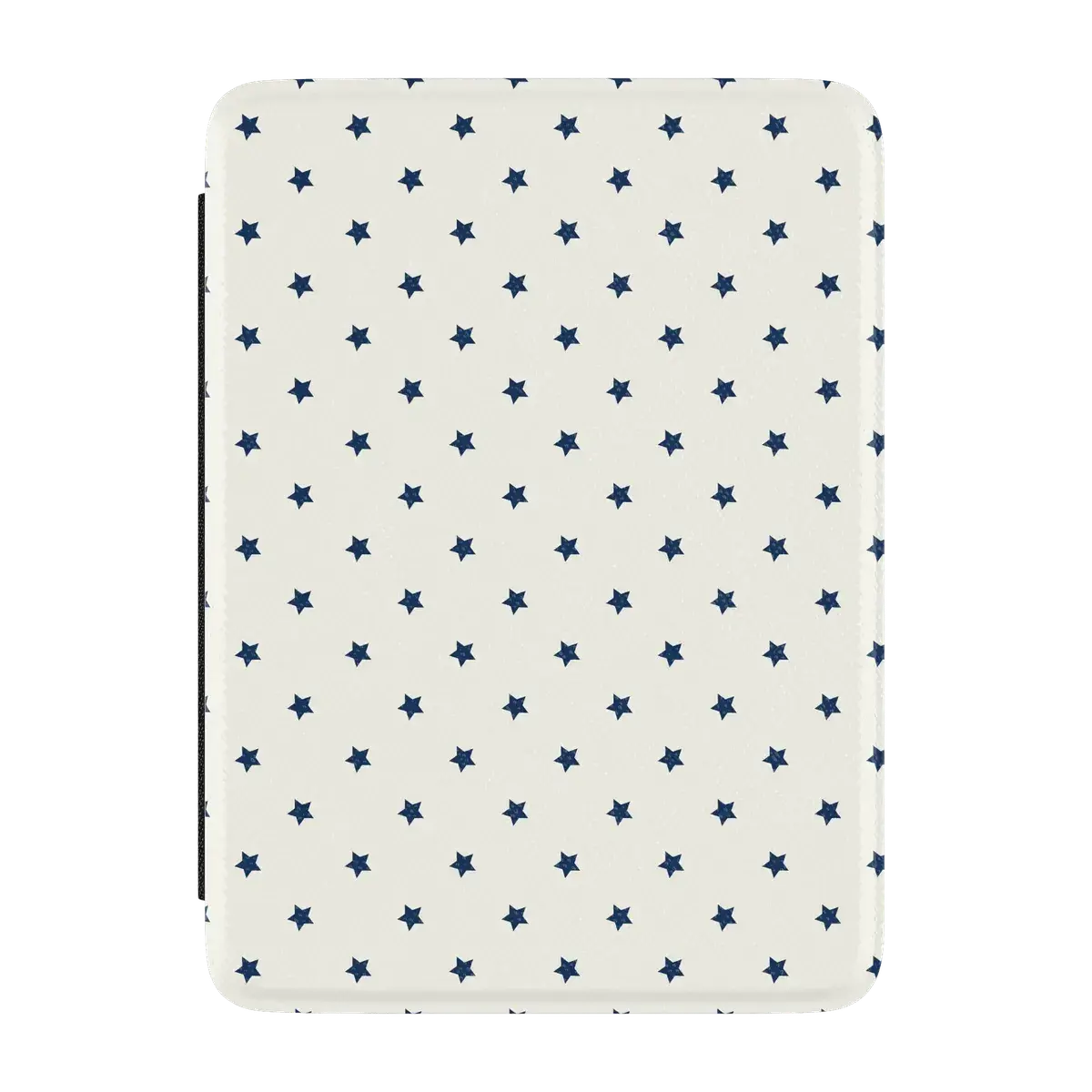 Casely Protective Magnetic Kindle Cover, Blue & White Tiny Stars Design, Tablet Accessories for Beach Use