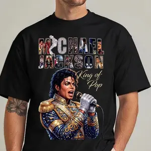 Michael Jackson King Of Pop Halftone Glove Unisex Shirt, Youth Shirt Sweatshirt and Hoodie, MJ Shirt, King Of Pop Y2K Clothing