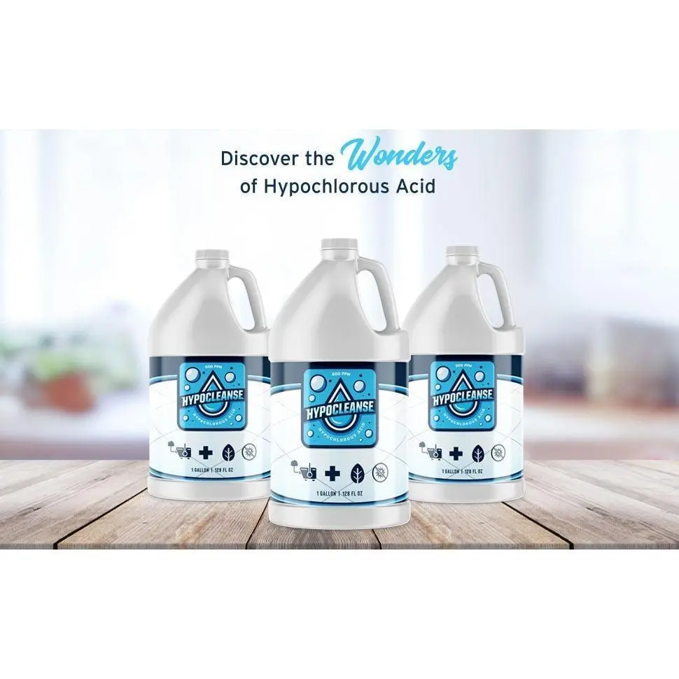 500 PPM Hypochlorous Acid (HOCl) 1 Gal Multi-Surface Household Cleaner