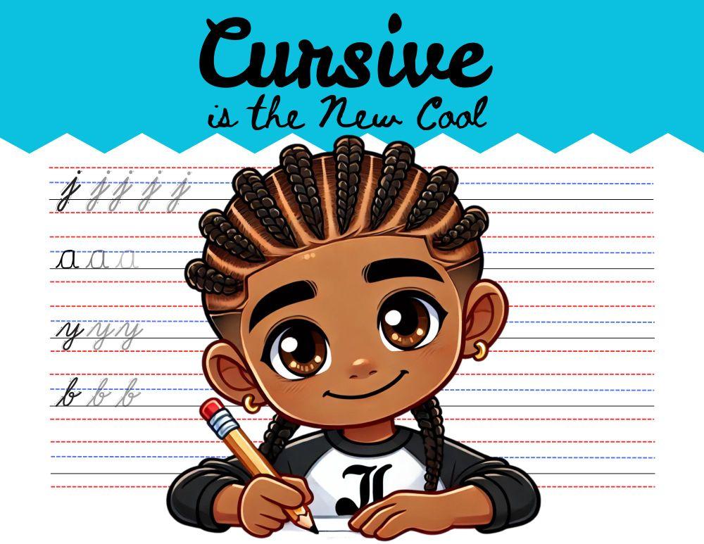 Cursive is the new cool Cursive Writing Book Early Childhood Education