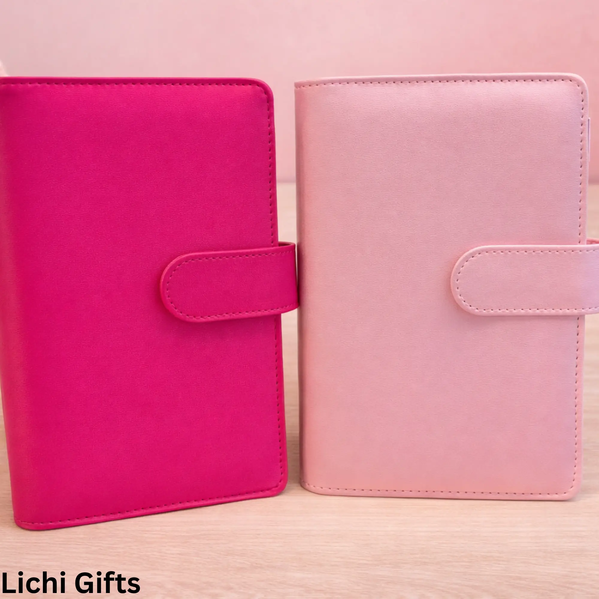 A5-A6 Vegan Leather Ring Binder Notebook Planner A5-A6 Vegan Leather Ring Binder Notebook Planner