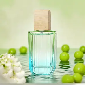 Jasmine Green Grape Ice Cream Scented Perfume for Women Floral Fragrances 50ML Green Bottle Top Notes Citrus Bergamot Middle Notes Jasmine Iris Pear Base Notes Musk Woody Ambergris Green Oxygen Scent First Love Fragrance