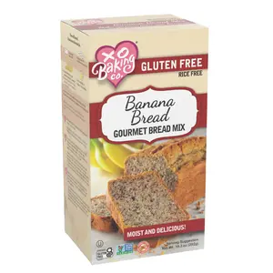 XO Baking Co. Gluten-Free Banana Bread Mix - Irresistibly Moist & Decadent, Rice-Free, Perfect for Breakfast or Snack