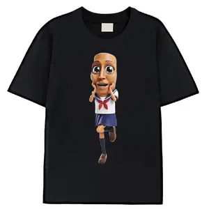 Funny printed T-shirt Tung Tung Tung Sahur Shirts, viral meme tees for summer, perfect for parties and casual wear 100% Premium Cotton T-shirt