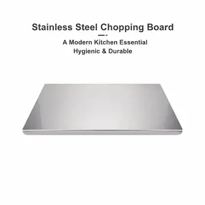Stainless Steel Chopping Board, Non-slip Kitchen Chopping Board, Kitchen Cutting Board, Kitchen Accessories, Household Kitchen Gadgets