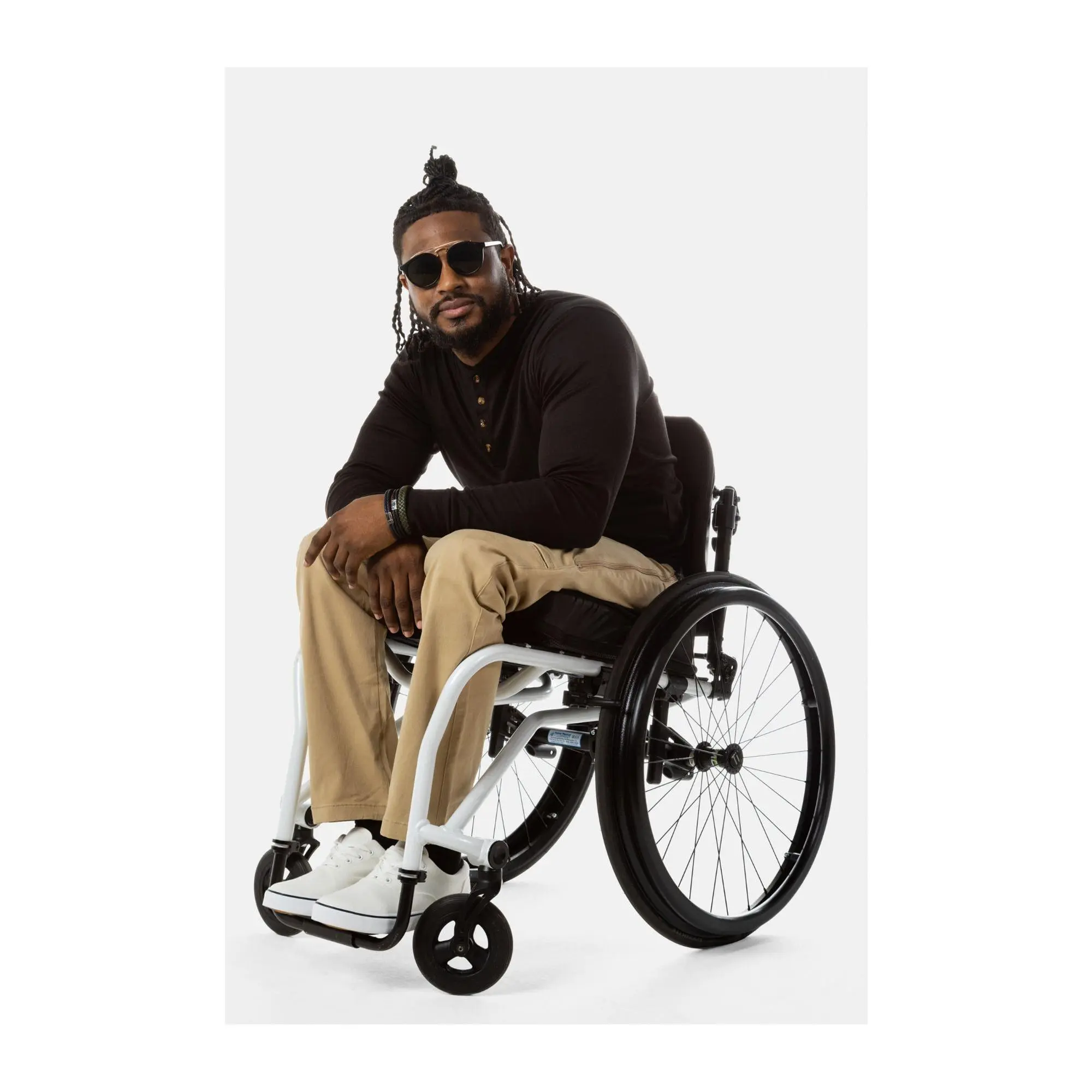 No Limbits Adaptive Men's Khaki Wheelchair Pant