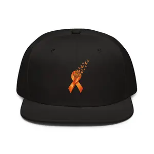 MS Support Ribbon Snapback Hat