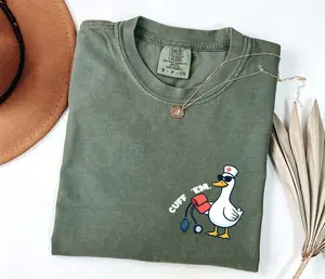 Comfort Colors Cuff Em Nurse Practitioner Shirt Funny NP T-Shirt Aesthetic Nursing Graphic Tee Vintage Medical Professional Top Nursing Student Gift Spirit Era Art