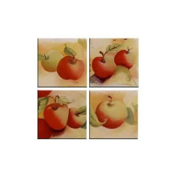 McGowan Tuftop Apples Coasters Set of 4