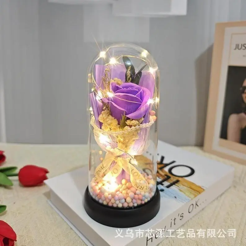 1 purple flower