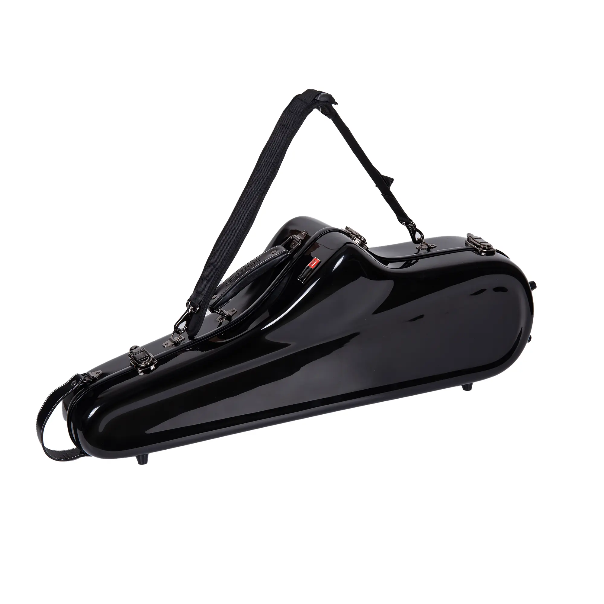 Crossrock Tenor Saxophone Fiberglass Case with Backpack Straps