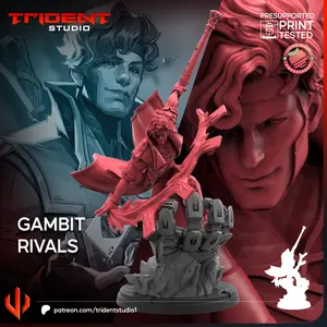 Gambit (Rivals) - Marvel: Crisis Protocol Proxy | Trident Studios