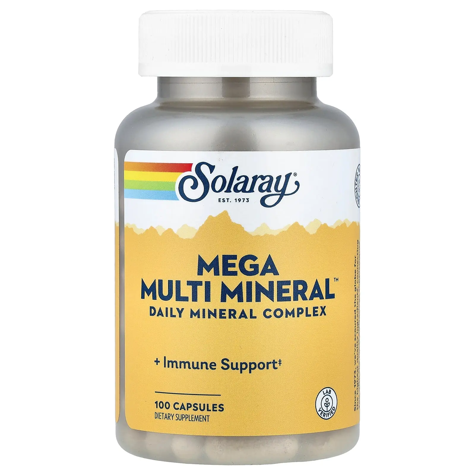 Solaray Mega Multi Mineral™, 100 Capsules Solaray Mega Multi Mineral™, 100 Capsules