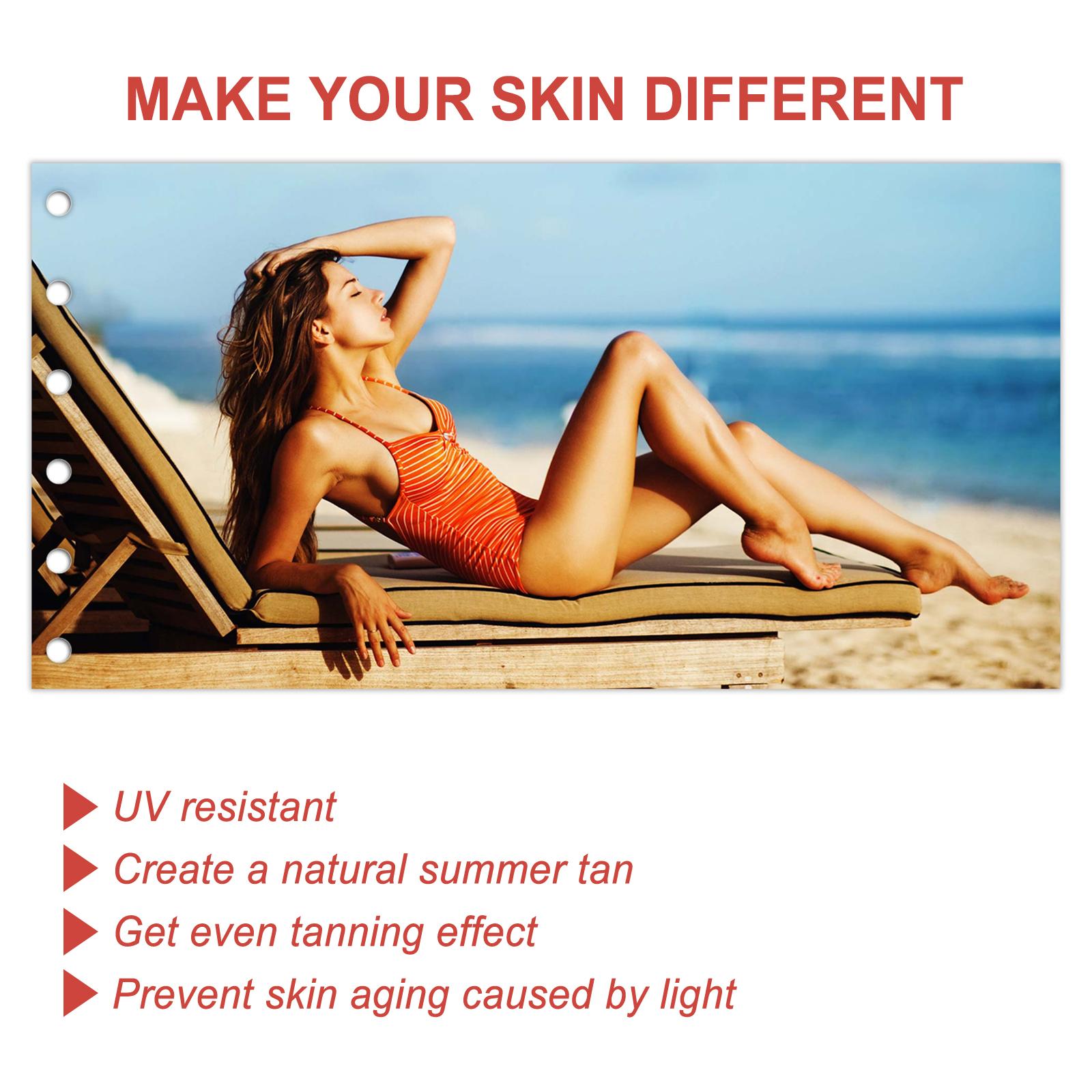 OCEAURA Body Tanning Mousse, Sunless Tanner for Natural Bronze Glow, Plant-Based Sunflower & Calendula, Hydrating Lightweight Formula, Effortless Streak-Free Application for All Skin Intensive Gel tan shower oil spray sunscreen Self-Tanning Venetian