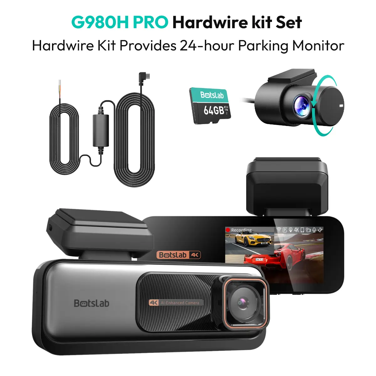 G980H PRO+Hardwire Kit Type C