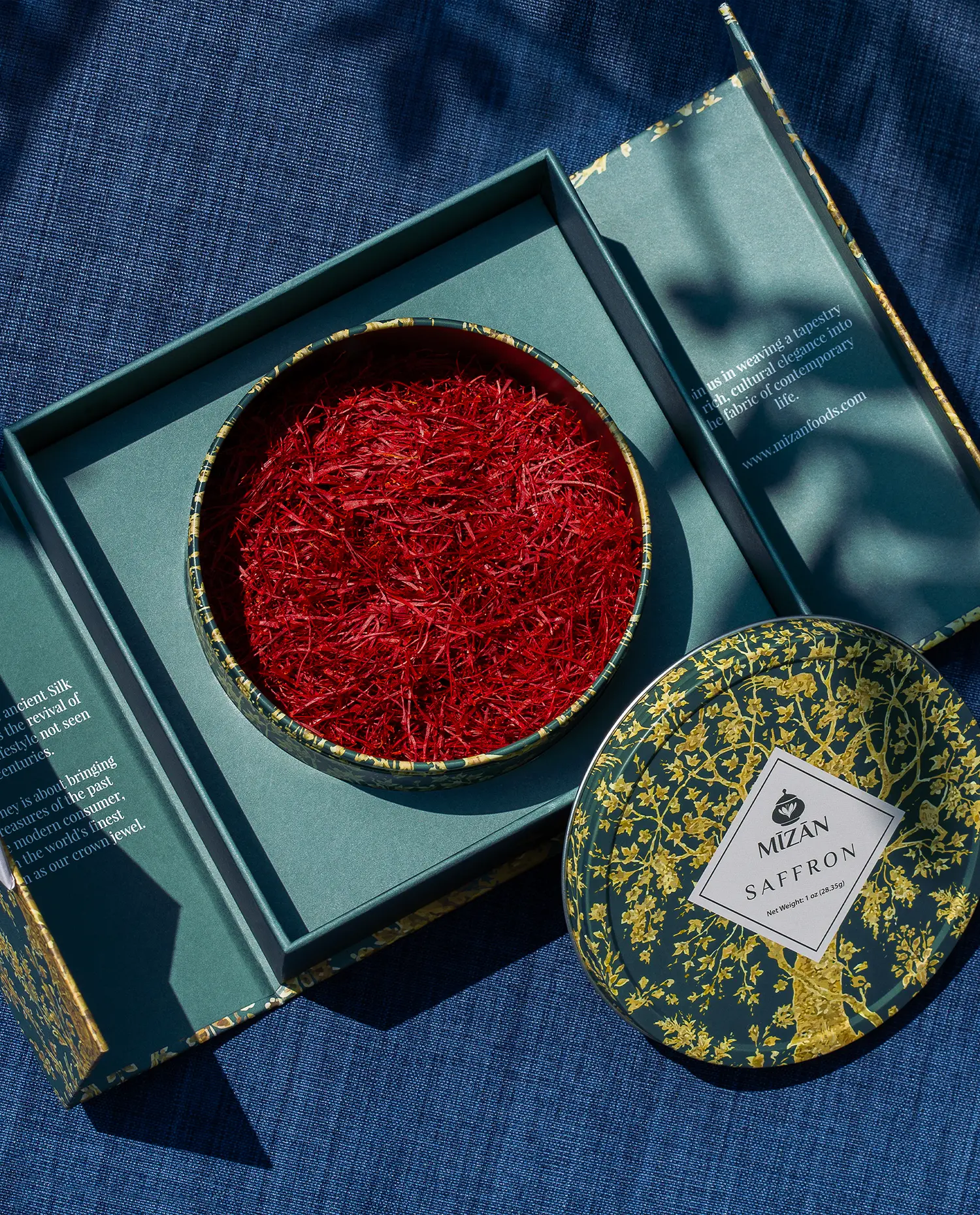 Premium Saffron – 1 oz Tin Premium Saffron – 1 oz Tin