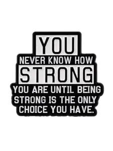 Charming English Design Brooch Badge Metal Pin, Durable Zinc Alloy Material, Perfect Backpack Decoration, Cute Style for All Seasons