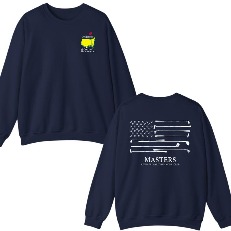 The Masters 2026 Official Golf Sweatshirt – Vintage Masters Golf Crewneck Streetwear Pullover, Unisex Cozy Graphic Top, Golf Stuff & Golf Things Inspired by Golf Equipment, Classic Tournament Style Hoodie for Men, Perfect Golf Fan Gift