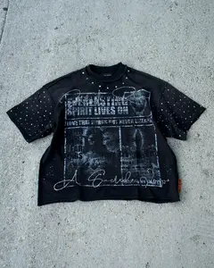 Faith Begins Where Fear Ends Mens Crop Tee