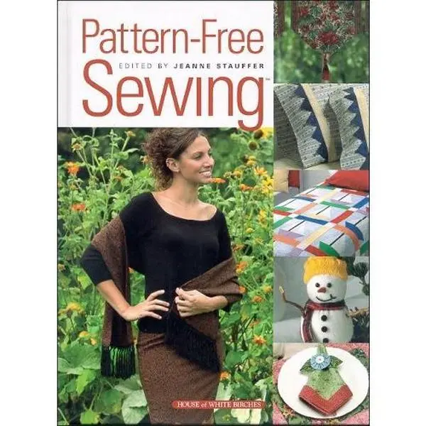 USED Book - Pattern Free Sewing by Jeanne Stauffer (Hardcover) - english