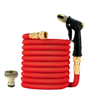 Magic Expandable Garden Hose, High Pressure Car Wash Soft Tube, Adjustable Water Gun Set, Optional 25ft-150ft, Water Hose Nozzle