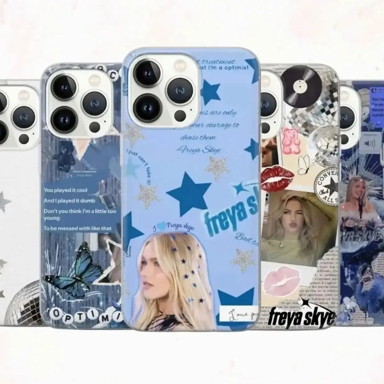 Freya Skye TPU Gel Phone Case - Durable Protector, Button-Equipped Protective Phone Cover, Wireless-Friendly TPU Smartphone Casing, Waterproof Cellphone Accessory for iPhone X,11,12,13,14,15,16,17, Accessories
