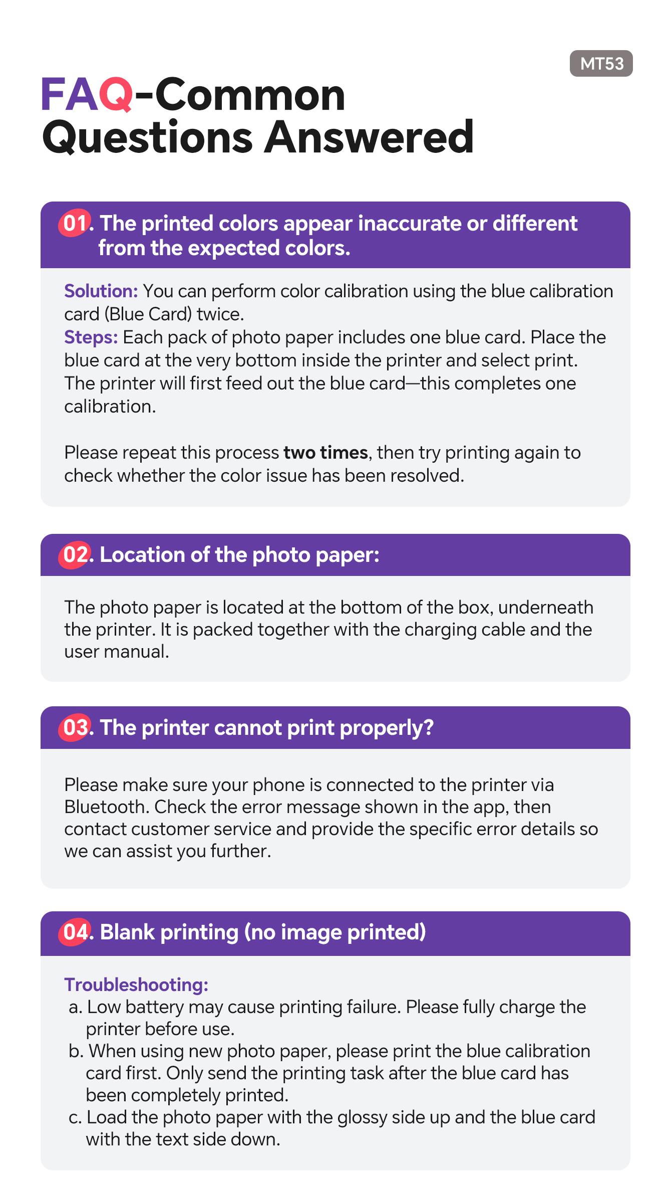 HPRT MT53 Mini Photo Printer - 2x3" Self-Adhesive Instant Color Photos, Lightweight Compact Wireless Bluetooth Sticker Printer for iPhone & Android, Included Supplies, Ideal Gifts & Mini Useful Gifts#SummerSale HPRT MT53 Mini Photo Printer - 2x3" Self-Adhesive Instant Color Photos, Lightweight Compact Wireless Bluetooth Sticker Printer for iPhone & Android, Included Supplies, Ideal Gifts & Mini Useful Gifts#SummerSale
