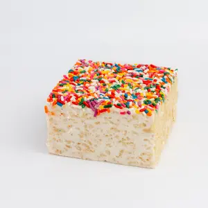 Rainbow Sprinkles Crispycake – Soft, Gooey & Pure Joy Rainbow Sprinkles Crispycake – Soft, Gooey & Pure Joy