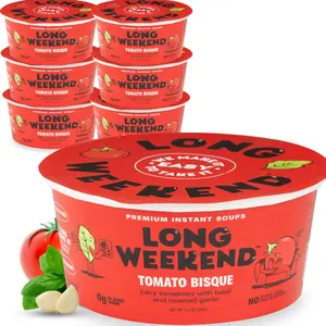 Long Weekend Tomato Bisque Premium Freeze-Dried Soup Instant Food