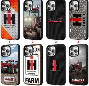 Case IH International Harvester Tractor Phone Case ver2, Cover Compatible with iPhone 11-17 & Samsung Galaxy S21-S25 series, Shockproof & Protection, Dual Layer for Extra Durability 7