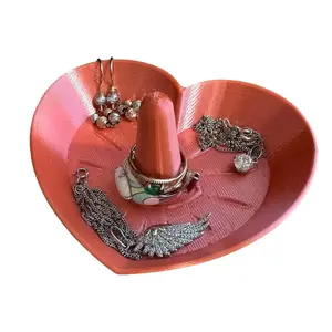 3d printed Heart Shaped Jewelry holder