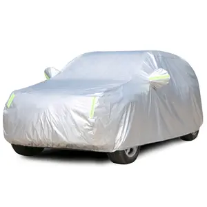 Universal Sedan & SUV  full car cover, All-Weather Reflective Car Cover with reflective strip, outdoor rainproof, snowproof, dustproof,waterproof