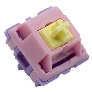C³ Equalz x TKC Banana Split Linear Switches For Mechanical Keyboard, Thocky Gaming Switches