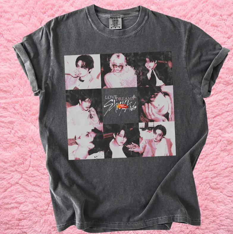 Youth and Adult, Stray-Inspired Graphic Tee Shirt, Vintage Music Shirt, Fan Gifts