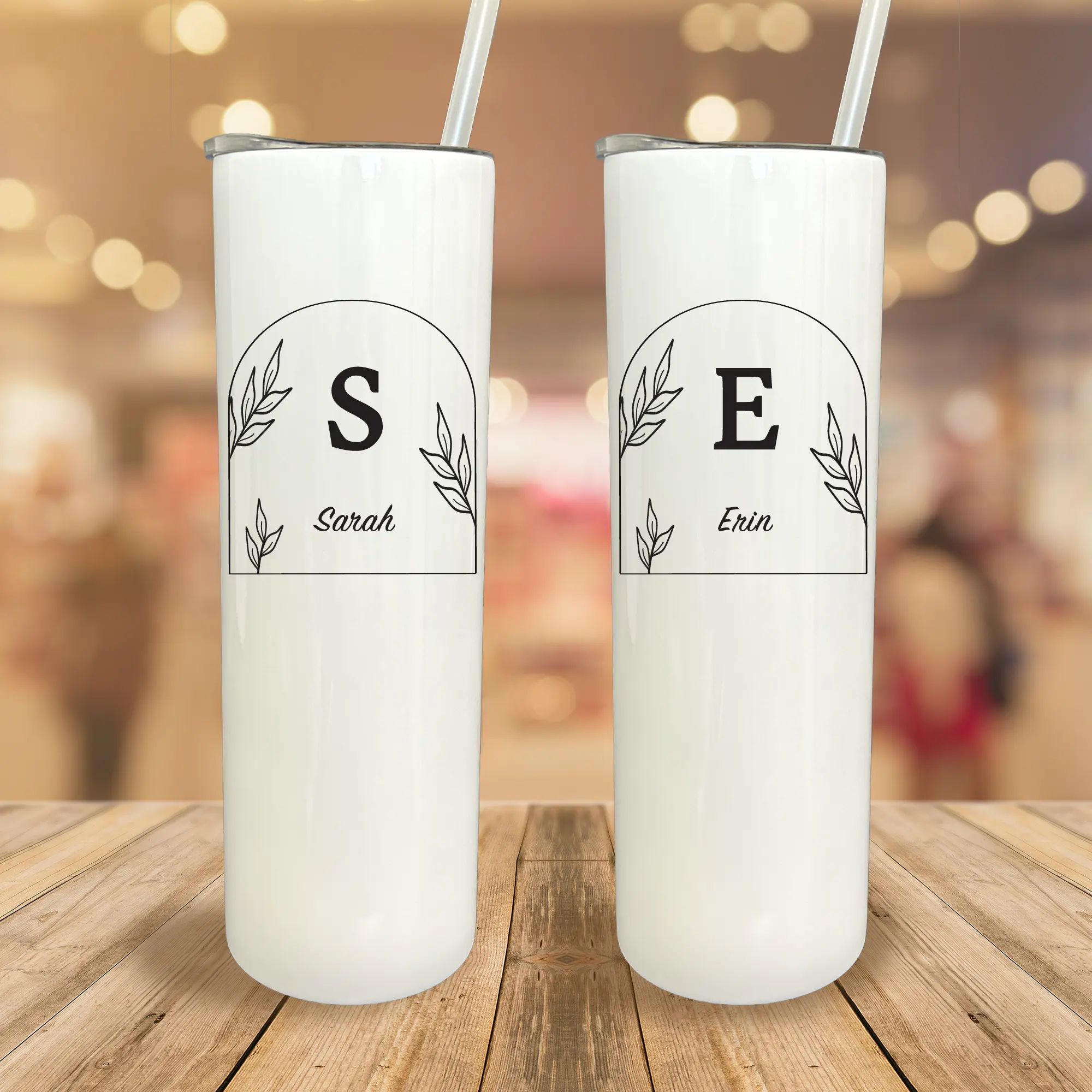 30 oz Personalized Monogram Arch Tumbler - TikTok Shop
