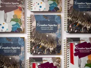Creative Sparks – Creative Tracker & Prompt Workbook for Artists and Hobby Creatives