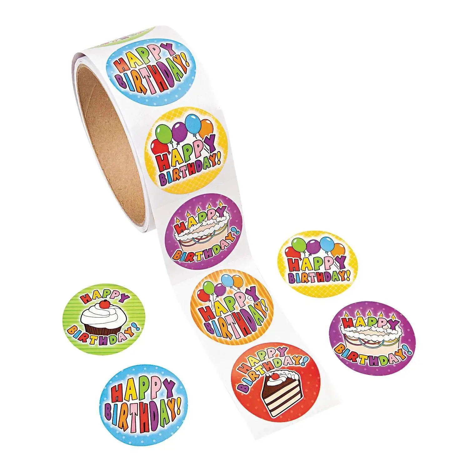 Birthday Stickers, Stationery, 1 Piece