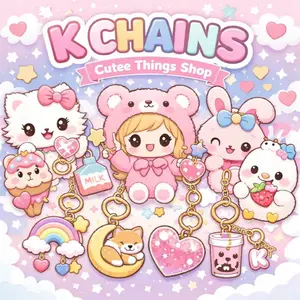 Cute K-Chains with Assorted Colorful Designs and Themes for Daily Activities or Gifts 5 or 10 K-Chains Perfect for Fun Accessories Ideal for Everyday Use and Great as Gifts-To CHOOSE During Our LIVES-