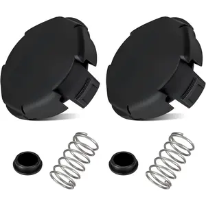 Speed Feed 400 Trimmer  Cap Covers Replacement for Echo SRM-225, SRM-230, PAS-225 Weed Eater , Echo String Trimmer  X472000070-2 Pack