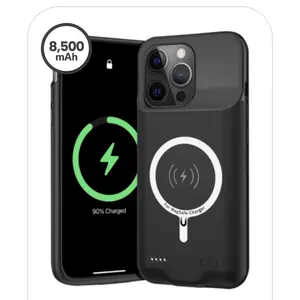 For iPhone 17 16 15 14 13 12  Battery Charging Case Phone Cover Power Bank Charging