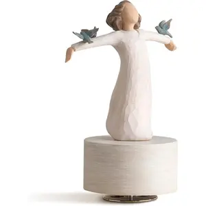 Musical, Sculpted Hand-Painted Musical Figure