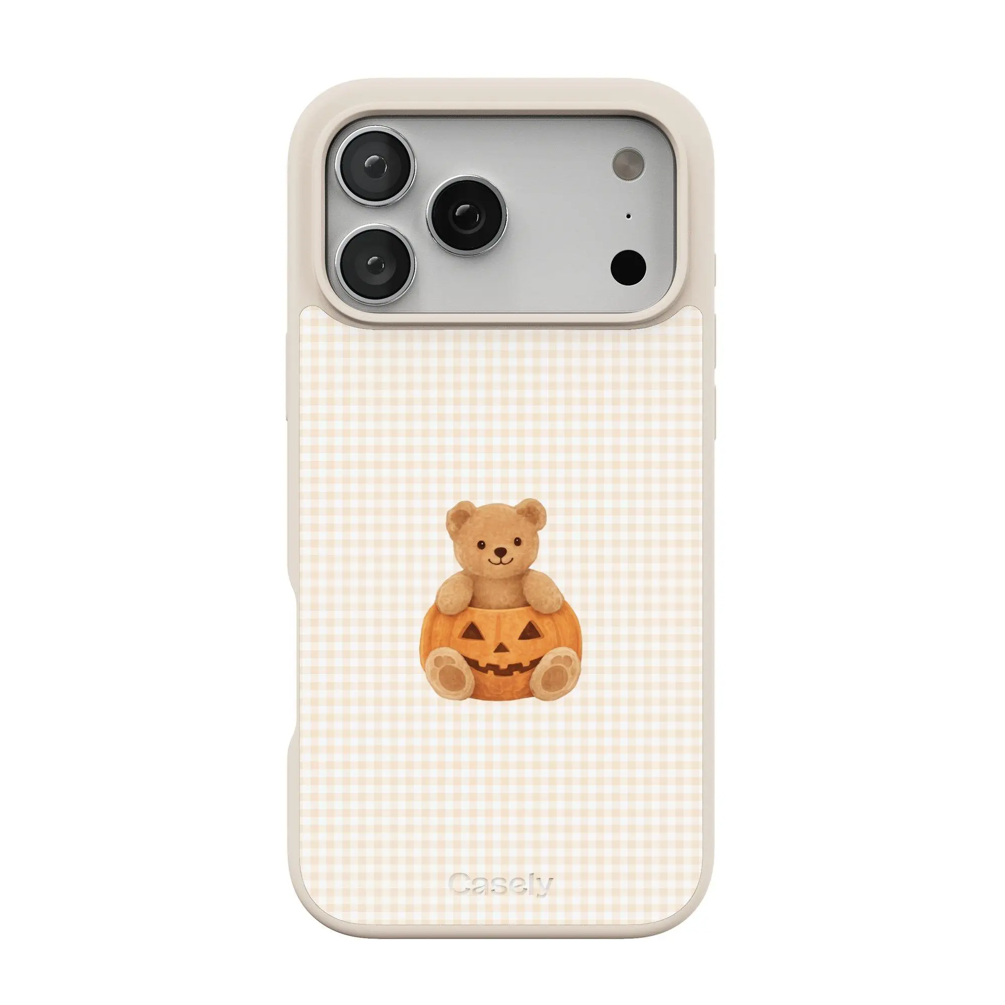 Casely Teddy Boo | Gingham Bear Align MagSafe Case