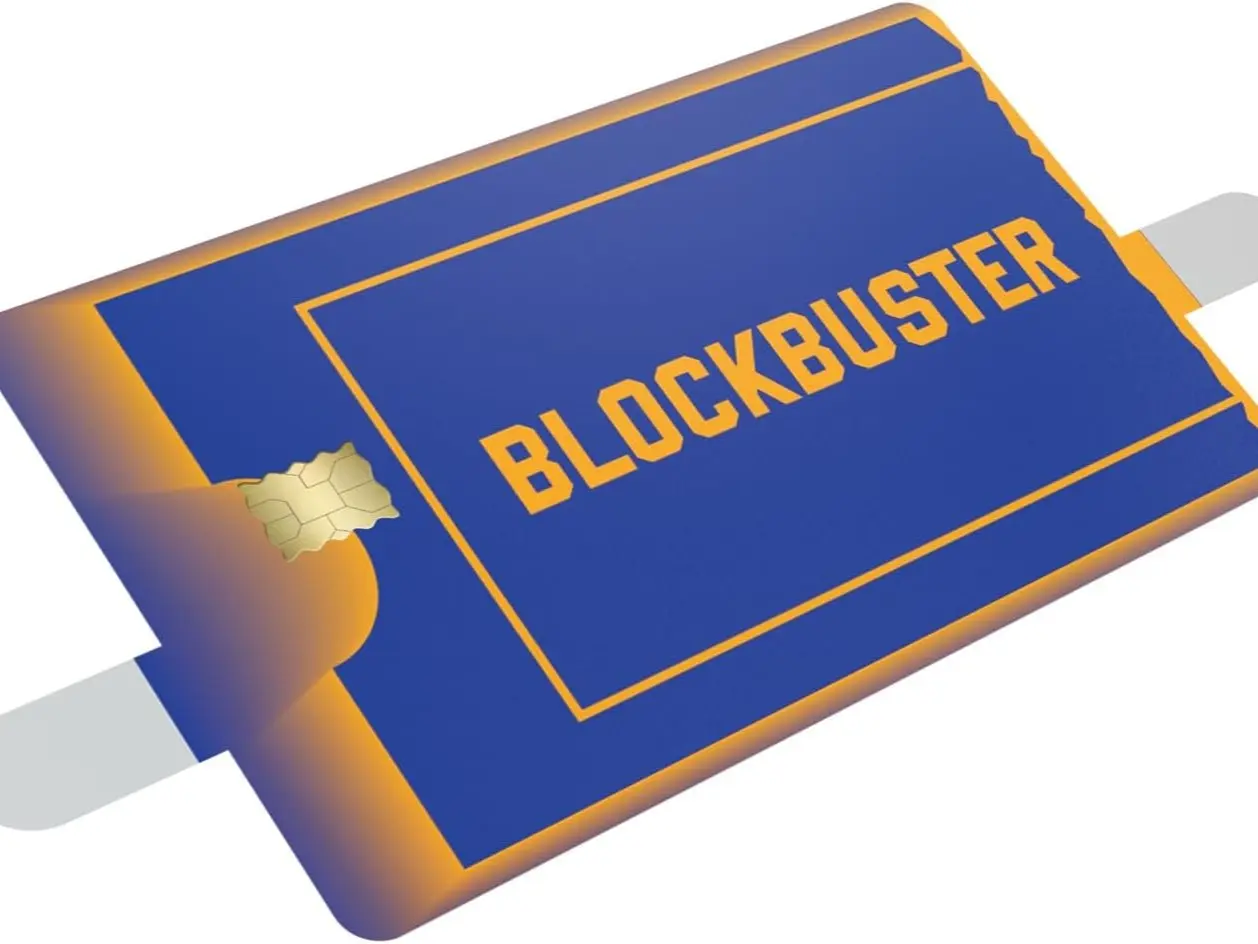Blockbuster Platinum Debit Card Skin Credit Card Skin, Funny Debit Sticker