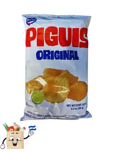 3 pack Piguis Original By Bocadeli Chips Snacks