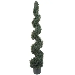 5' Cedar Spiral Silk Tree (In-door/Out-door)