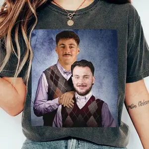 Konnor Griffin Paul Skenes Vintage Comfort Colors Shirt Funny Step Brothers T-Shirt, Vintage Family Photo Meme Tee, Retro Humor Aesthetic Shirt for Men Women Gift USA