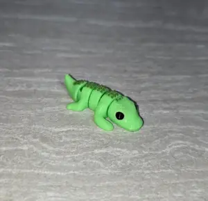 3d Printed Alligator | Articulating Figurine | Flexi Animal