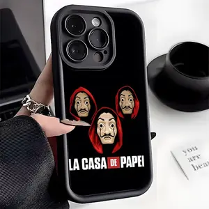 La casa de papel  Phone Case for iPhone 17 Pro Max 15 Pro 16 14 Plus 12 13 Mini 11 Pro Shockproof soft cover