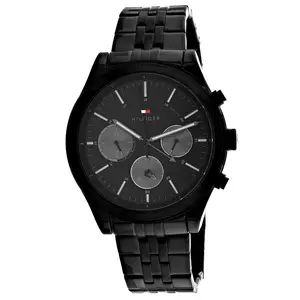 Tommy Hilfiger Men's Ashton Black Dial Watch - 1791738